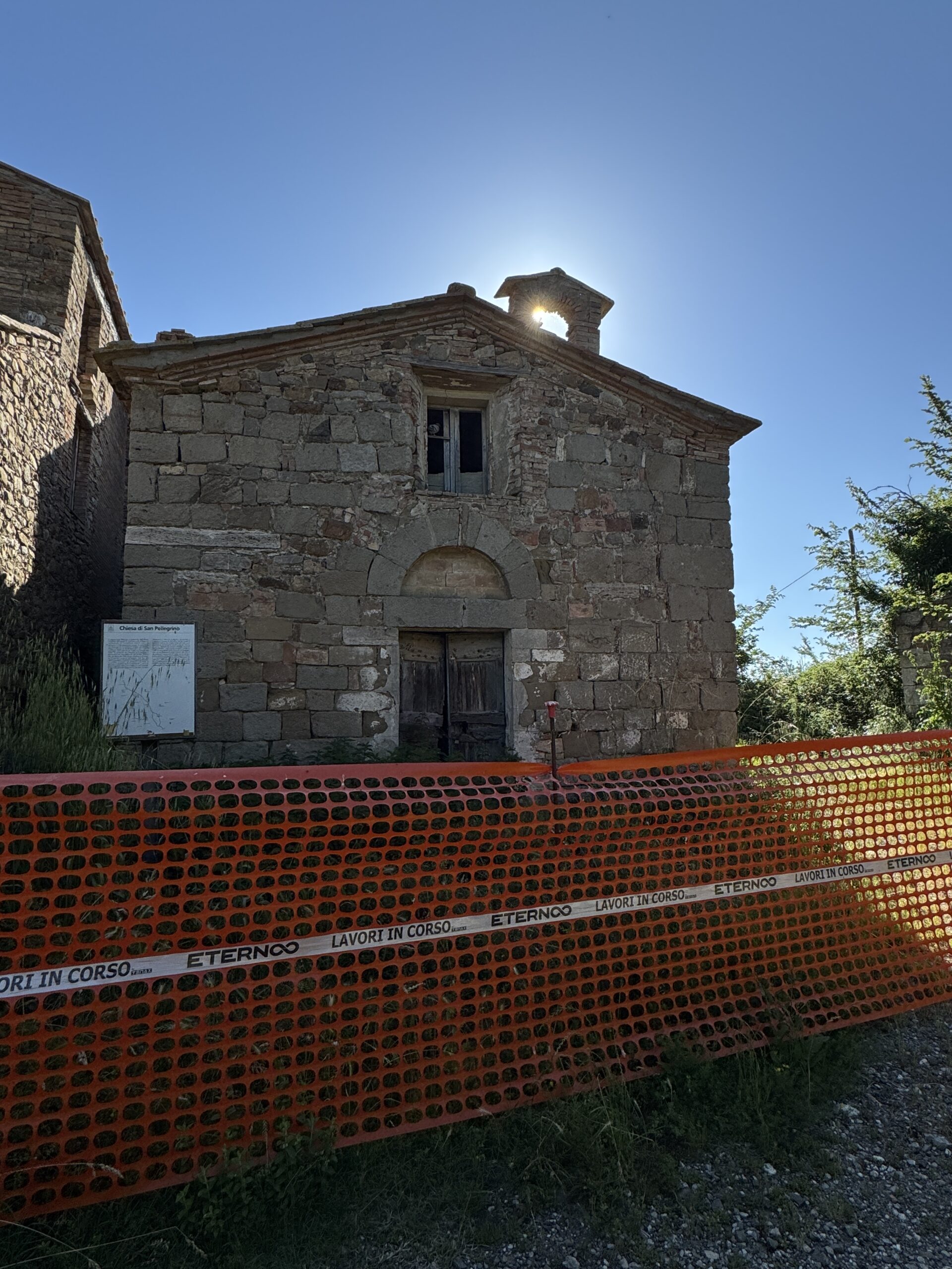 Sonnengruß an San Pellegrino